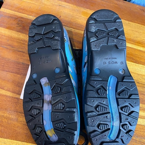 NWT  Sloggers Womens size 10 Blue Bees rain and garden boots/shoes - Picture 5 of 7